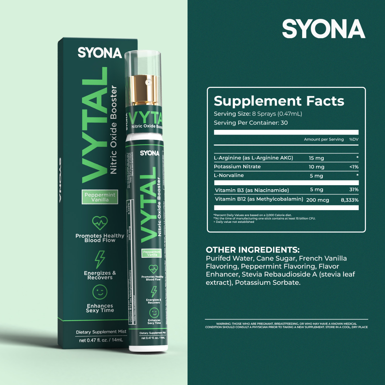 VYTAL: Nitric Oxide Boosting Spray