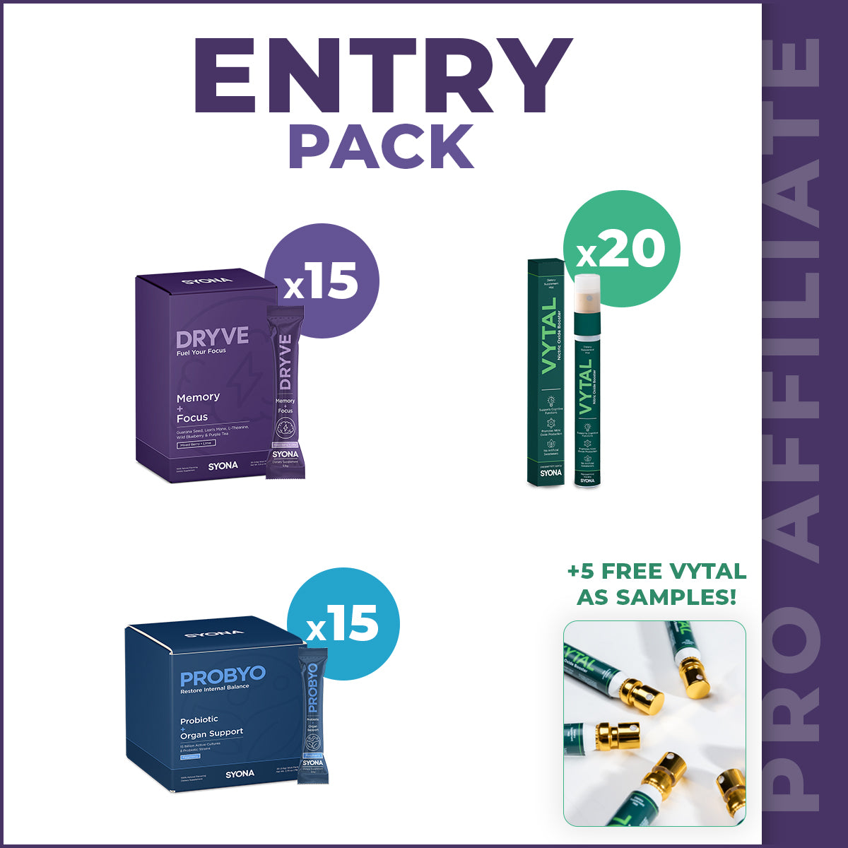 Professional Affiliate Entry Pack